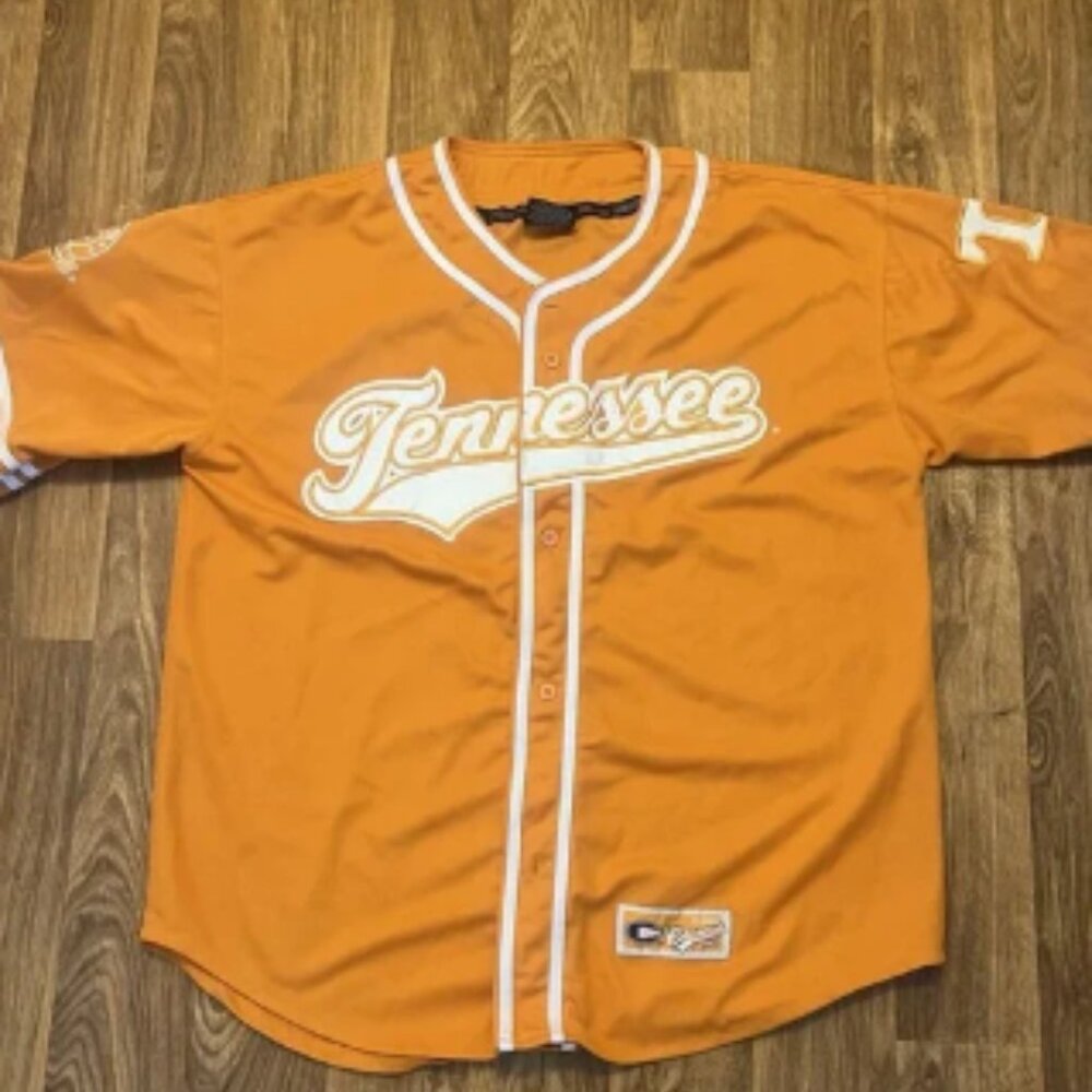 Vintage 90s Tennessee Volunteers‎ Baseball Jersey Men 2XL Colosseum Sports